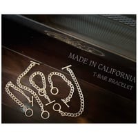 MADE IN CALIFORNIA】T-BAR BRACELET LARGE | BAKU