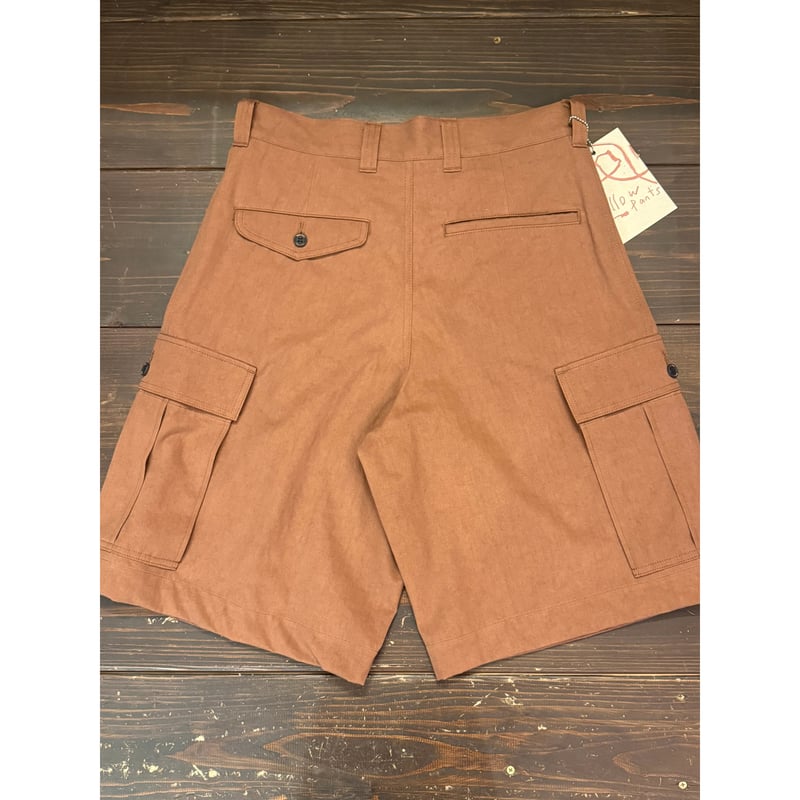 Willow Pants】P-037 BRN柿渋ショーツ | BAKU STORE