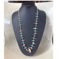サントドミンゴ族 ナバホ族 ジャックラス ネックレス インディアンジュエリー Navajo ナバホ族 Jacklas Necklace ジャックラスネックレス