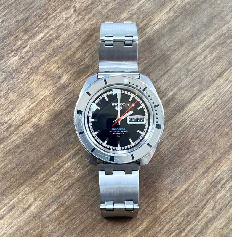 時計 SEIKO 5 SPORTS 5126-8090 セイコー ファイブ スポーツ 5126-8090 デイデイト 1968年製 回転