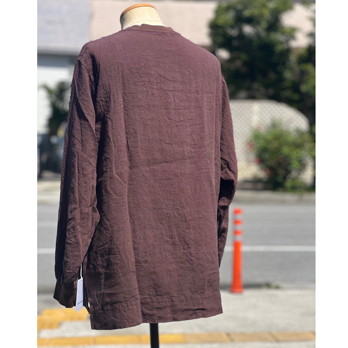 BRUNABOINNE リネンロンT M リネンロンT＊4 color's | ブルーナボインオンラインストア