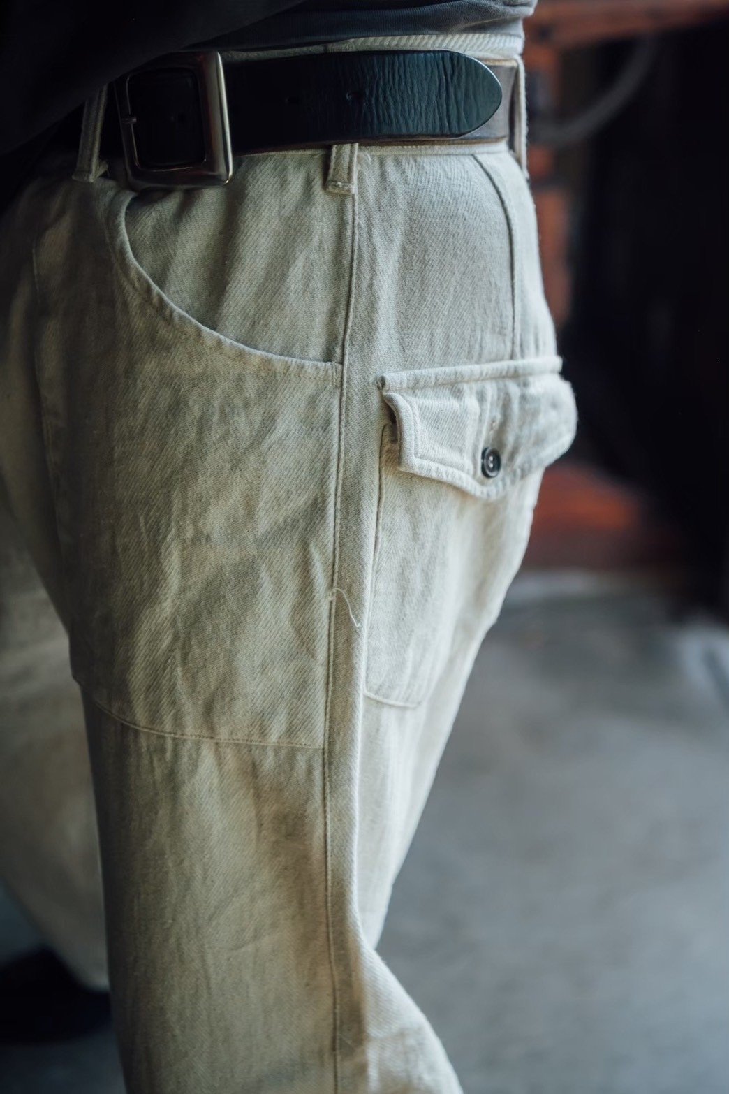 Willow Pants】P-001 NAT deadstock | BAKU STORE Willow Pants】P-001 NAT deadstock | BAKU STORE