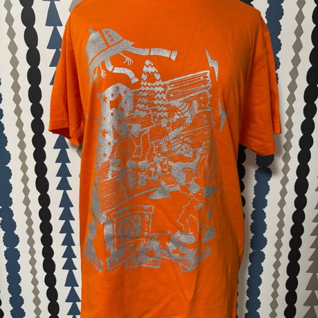 2025springTシャツ  orange