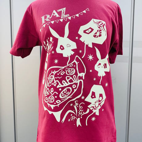 10周年記念Tシャツ　Burgundy