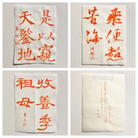 高校・大学生・一般の方向けの半紙のお手本を書きます。