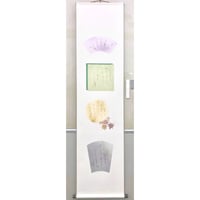 ★完成作品「西行四季歌」　条幅サイズ　掛け軸