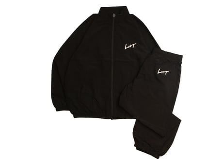 LOST EMB NYLON SETUP【JACKET+PANTS】