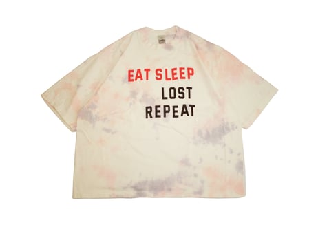 7.5oz SOUVENIR TEE S/S『EAT SLEEP LOST REPEAT RMX』