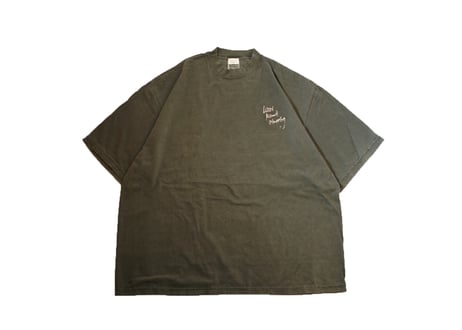 7.5oz SOUVENIR TEE S/S『EMB LOSTMOUNTAINEERING』