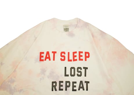 7.5oz SOUVENIR TEE S/S『EAT SLEEP LOST REPEAT RMX』