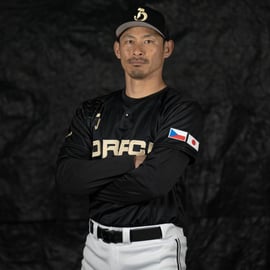元千葉ロッテマリーンズ 荻野貴司選手 チェコ共和国 Draci Brno