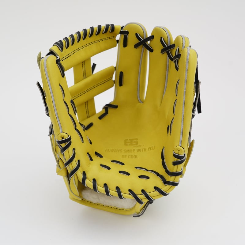 ハグ 硬式グローブ 内野手 掴み捕り ライム サイズ:29cm | HUG