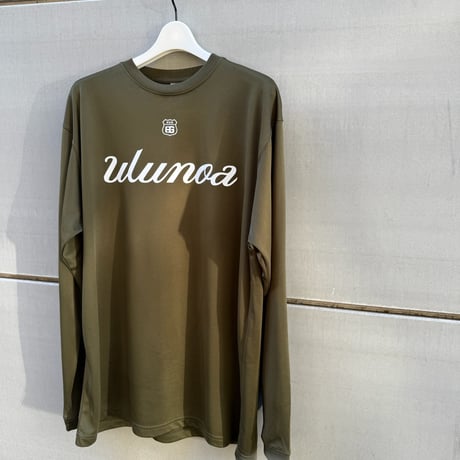 受注生産商品 期間限定 ULUNOABASE | HUG ダブルネーム ロングスリーブTシャツ