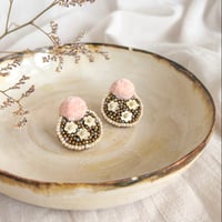 【 uroko 】retro pink _ ピアス・イヤリング