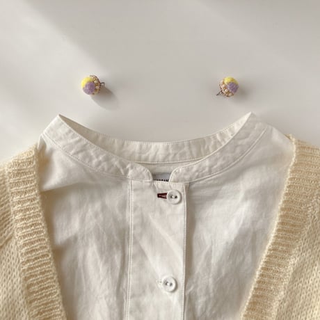 bico_yellow×purple ピアス
