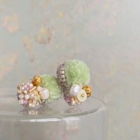 tsubomi / pistachio icecream ピアス