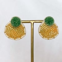 【 uroko 】ピアス_green