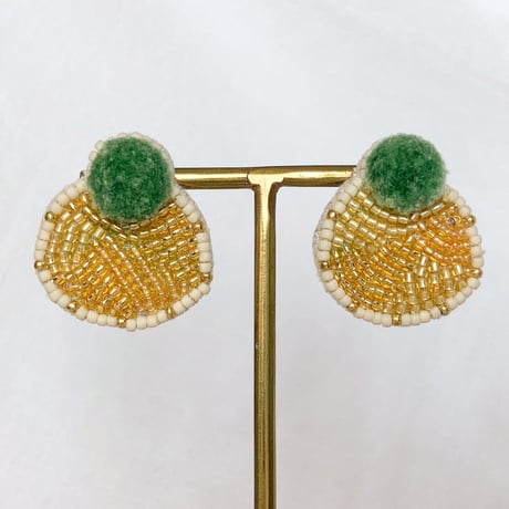 【 uroko 】ピアス_green