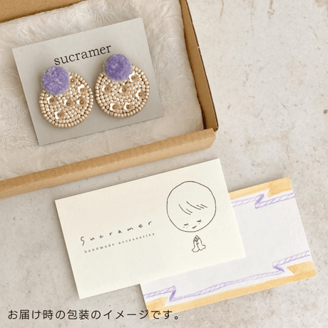 【uroko】 ピアス・イヤリング_multi color