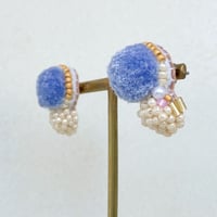 【 tsubomi 】blue ピアス・イヤリング