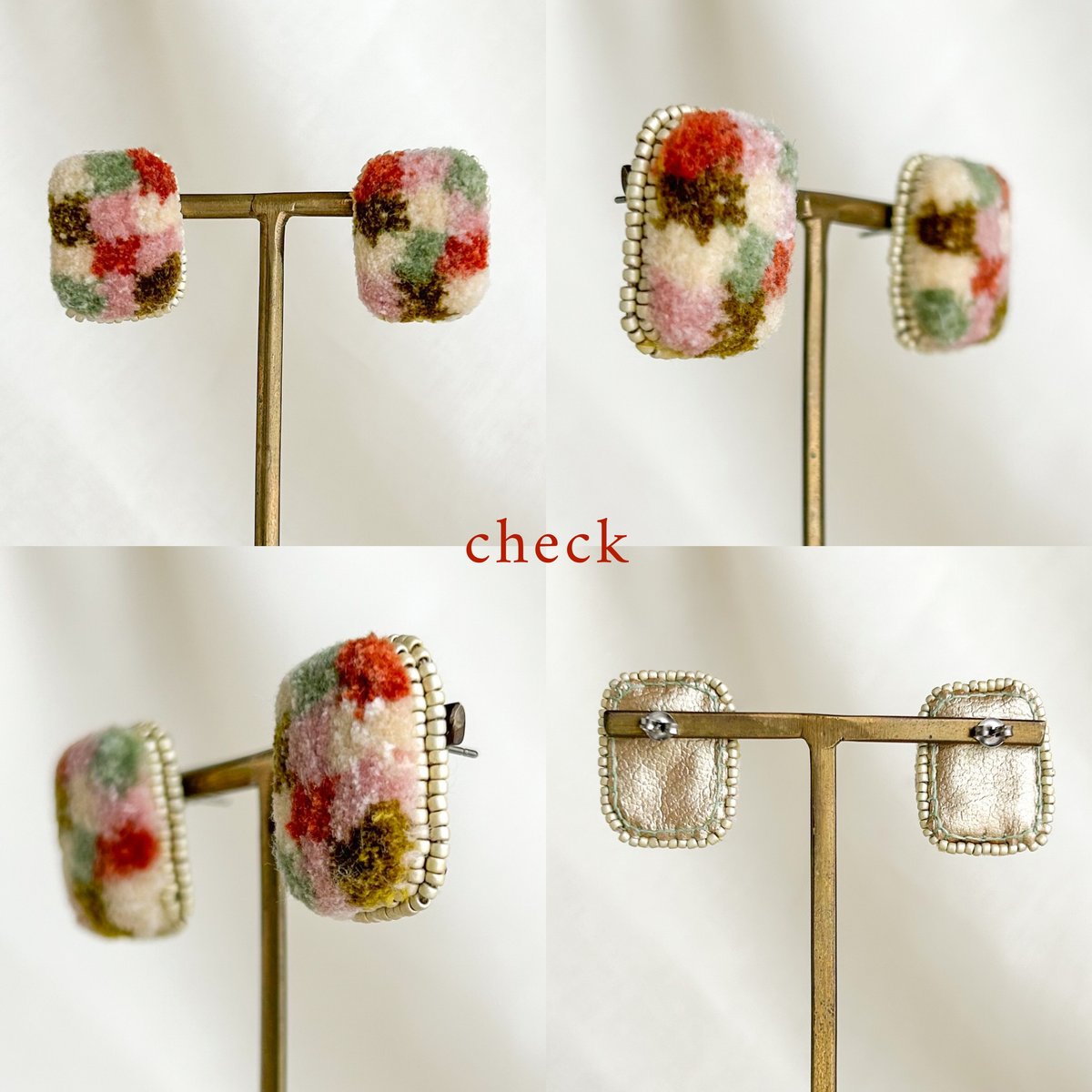 全2色】Canvas ピアス・イヤリング | sucramer