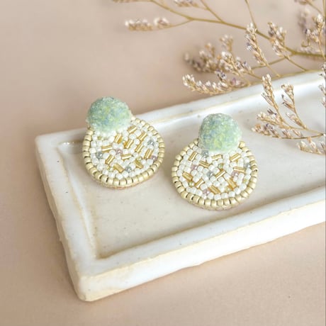 【 uroko 】 kusumi mint ピアス・イヤリング