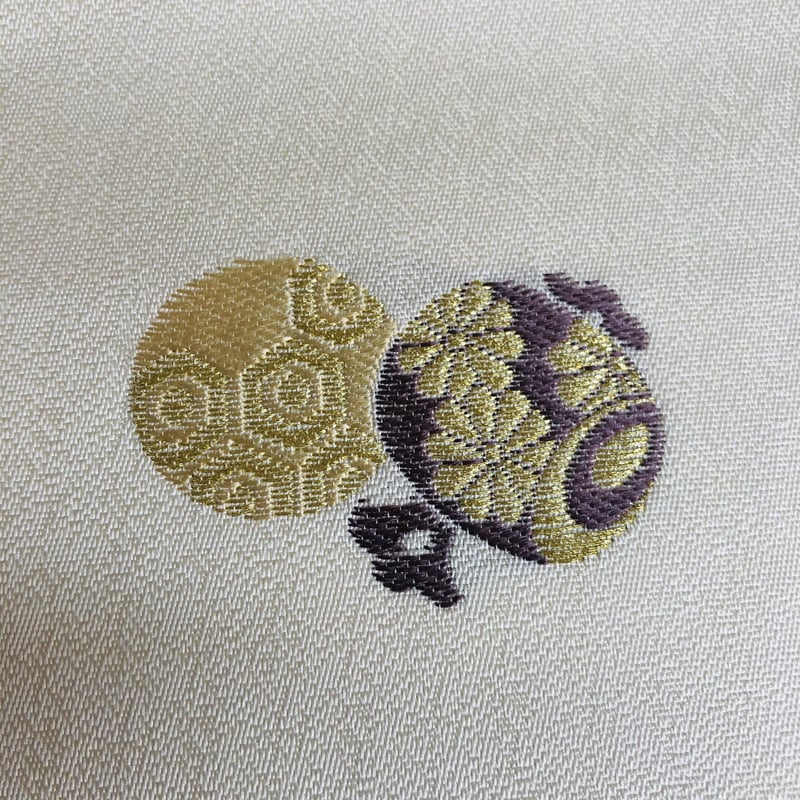 名古屋帯 単衣 小紋 紬 ベージュ 無地 万能 名古屋帯 単衣 小紋 紬