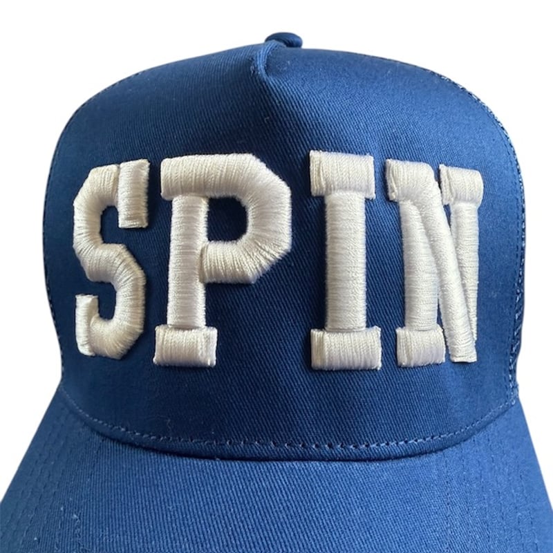 オリジナル SPINメッシュCAP/3D刺繍 | mspin store