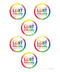 〈FREE〉LGBTフレンドリー宣言【レインボー×miniPOP】