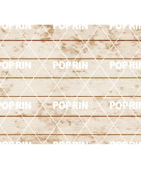 使える！印刷するだけでつながるバックPOP　【ウッドホワイト】