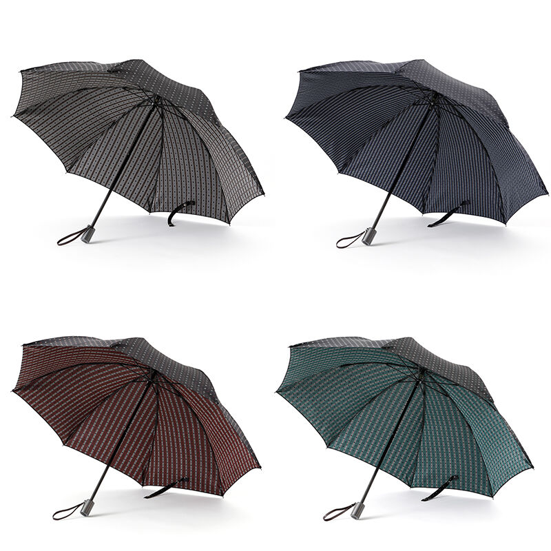 HERMÈS ダークグレー ネクタイ 傘柄 箱付き HERMÈS ダークグレー ネクタイ 傘柄 箱付き HERMÈS ダークグレー