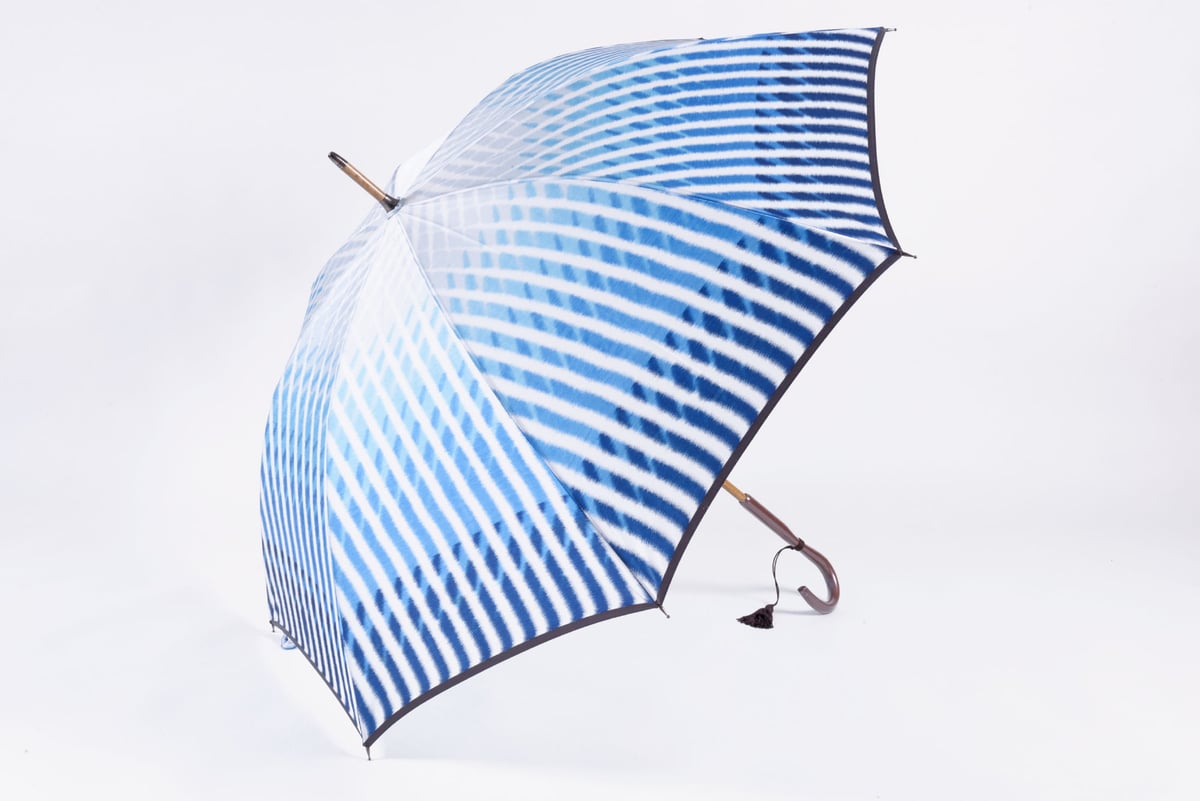 富士と水/青 | 舟久保織物オンラインストア|長く愛用できる日本