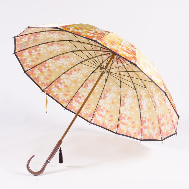 桜吹雪/黄 | 舟久保織物オンラインストア|長く愛用できる日本製