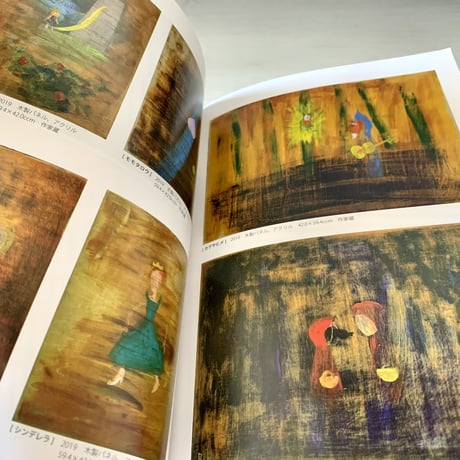 ZINE [板絵 painting on wood]
