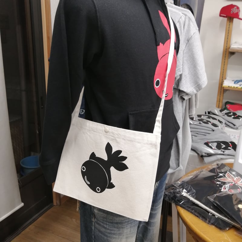 街ぶらサコッシュバッグ(鳥獣戯画) | 京都一ツ家