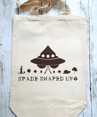 スペード♠型のUFOトートバッグ
