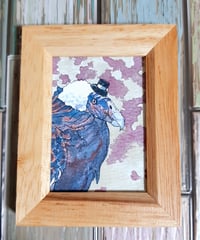 水彩画｢メンタルマジックコンドルさん｣