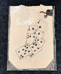 ♣の作り方トートバッグ(手描き)