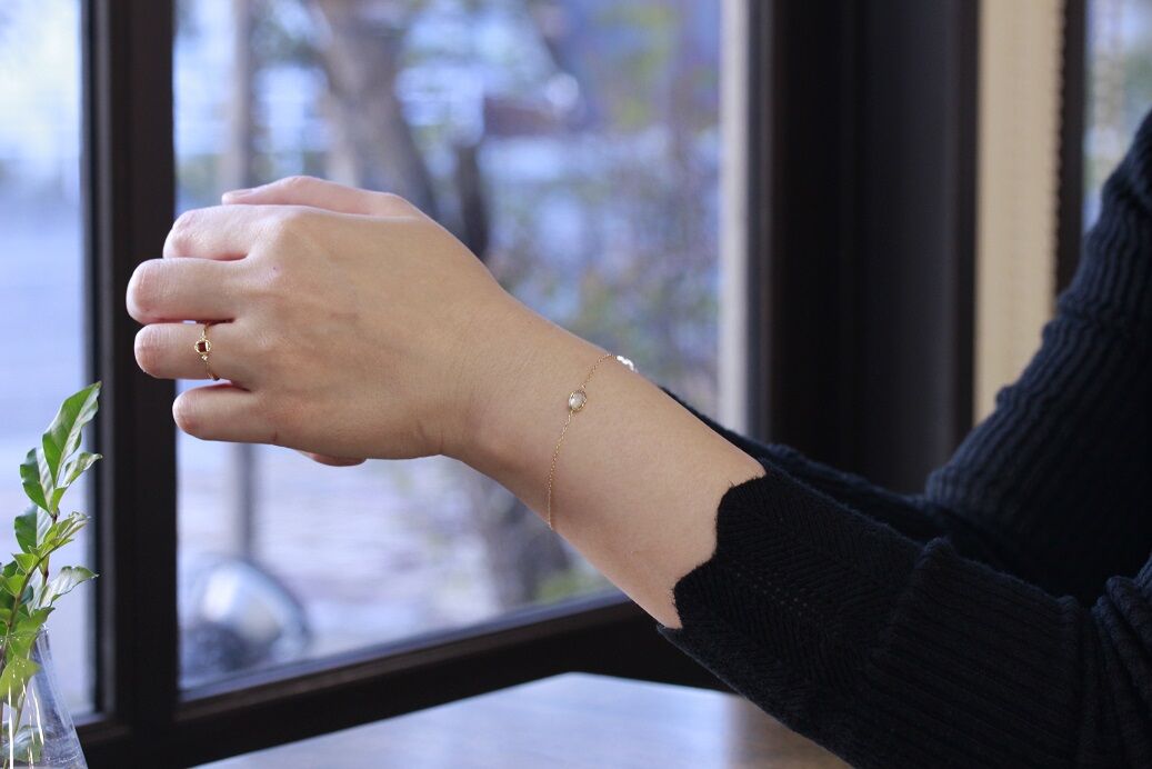 【未使用】スカイブルートパーズ❣️S9253連ブレスレット スカイブルートパーズ ブレスレット | erudo's STORE