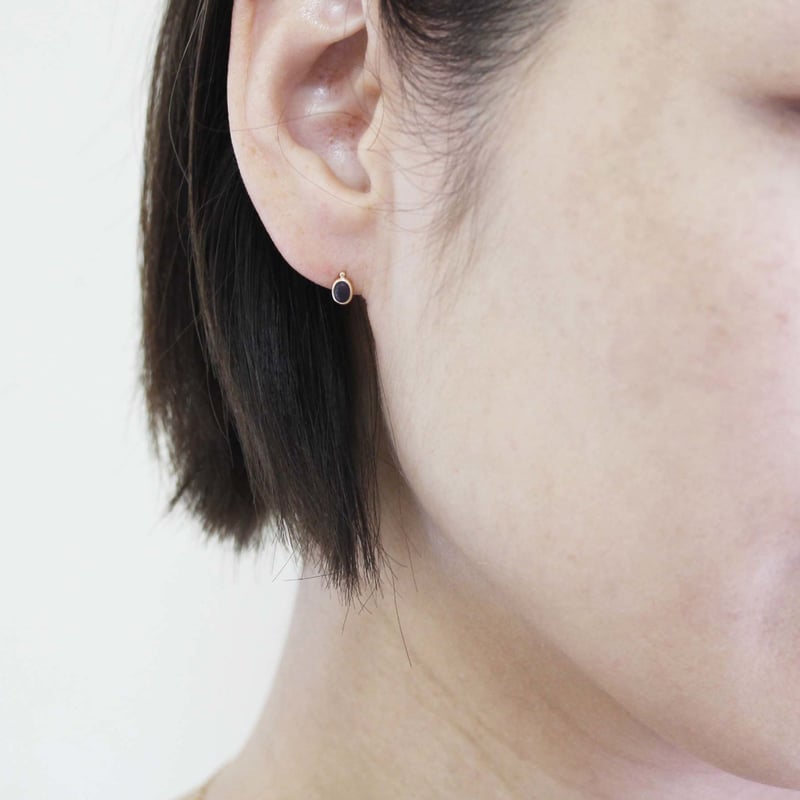 K10YG 大粒 アイオライト ピアス K10YG アイオライト ピアス | erudo's STORE