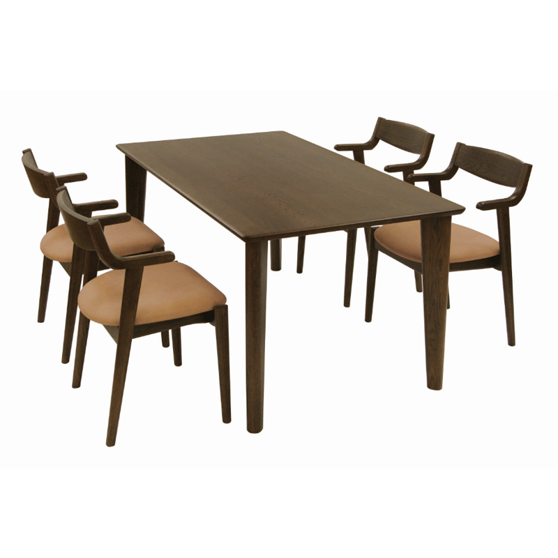 Rifaction W180テーブル DT-60182 (オーク材)/イバタインテリア | ひ