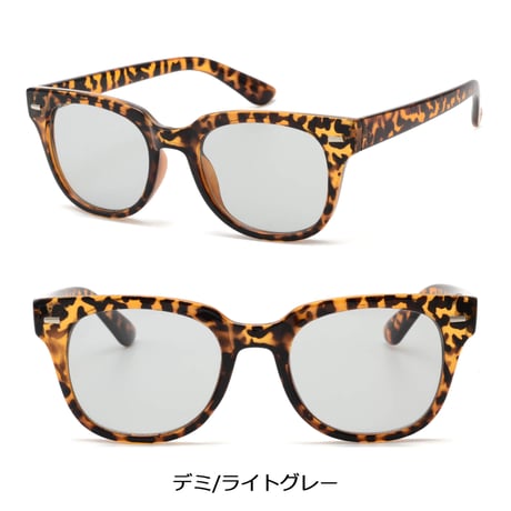 【6colors】ウェリントンカラーレンズサングラス/UV99%cut/Ladies'・Men's <No.2853>