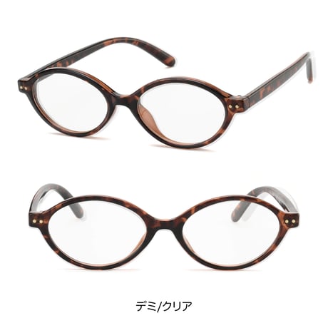 【5colors】レトロオーバルサングラス・グラス/UV99%cut/Ladies'・Men’s<No.2976>PU leather case