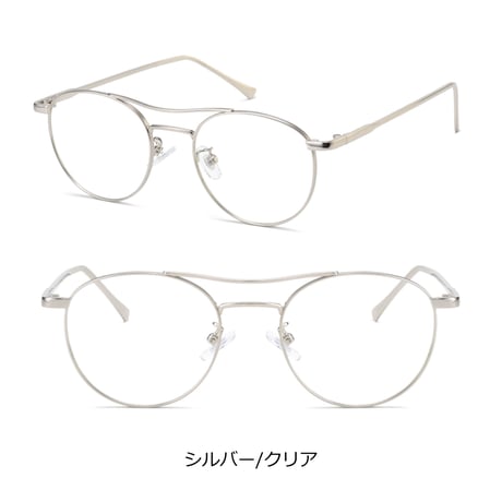 【5colors】ダブルブリッジミニボストンサングラス・メガネ/UV99%cut/Ladies'・Men's  <No.3564>PU leather case