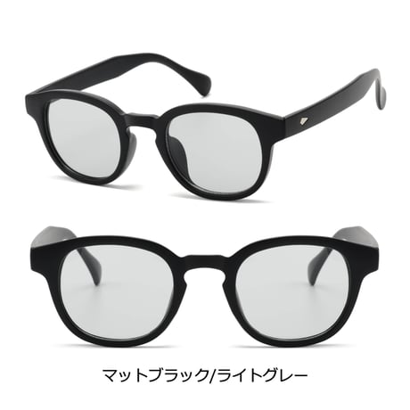 【6colors】ウェリントン クラシックサングラス/UV99%cut/Ladies'・Men’s<No.2939>PU leather case