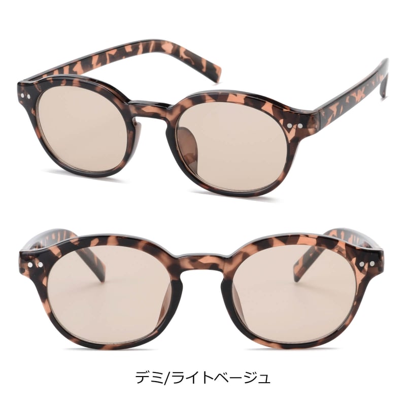 5colors】オーバルセルフレームサングラス/UV99%cut/Ladies'・Men's