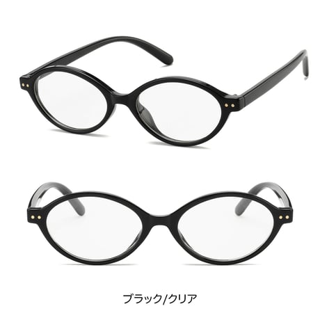 【5colors】レトロオーバルサングラス・グラス/UV99%cut/Ladies'・Men’s<No.2976>PU leather case