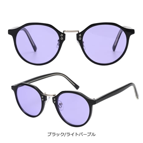 【6colors 】クラウンパント サングラス/UV99%cut/Ladies'・Men's<No.2953>PU leather case
