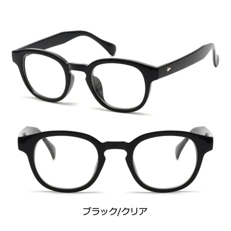 【3colors】ウェリントン クラシックメガネ/UV99%cut/Ladies'・Men’s<No.2939>PU leather case