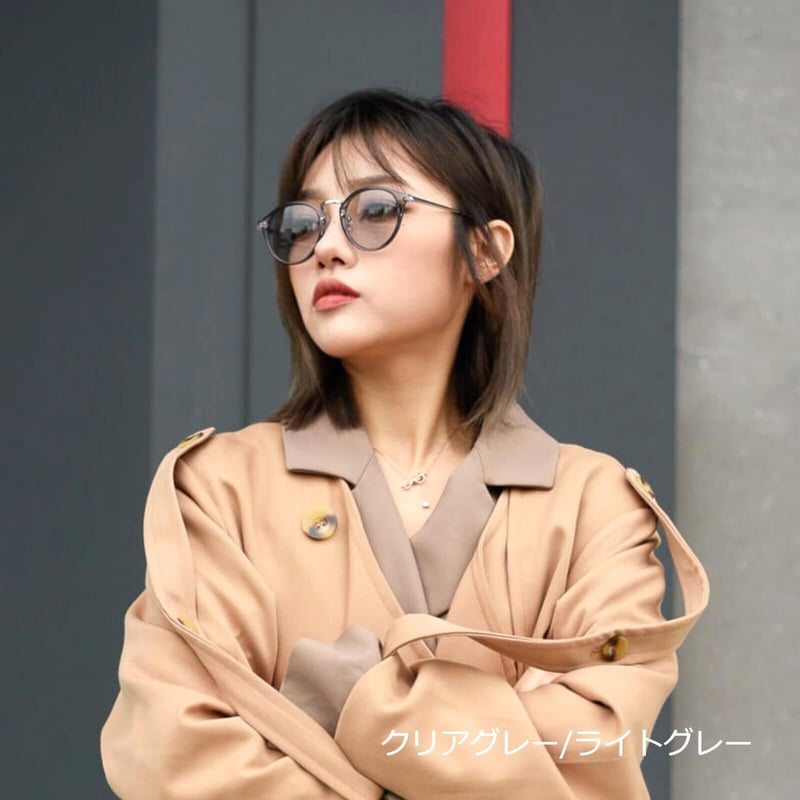 5colors】ボストンコンビサングラス/UV99%cut/Ladies'・Men's <N